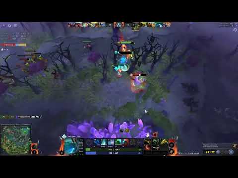 Insane low hp bait on Morphling!