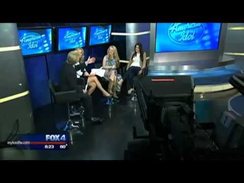 Janelle Arthur and Kree Harrison on Dallas-Fortworth Fox