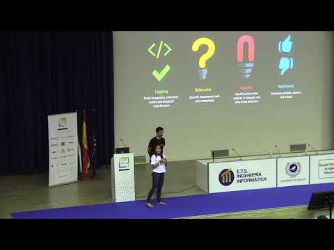 From unstructured news to real time visualizations - PyConES 2018