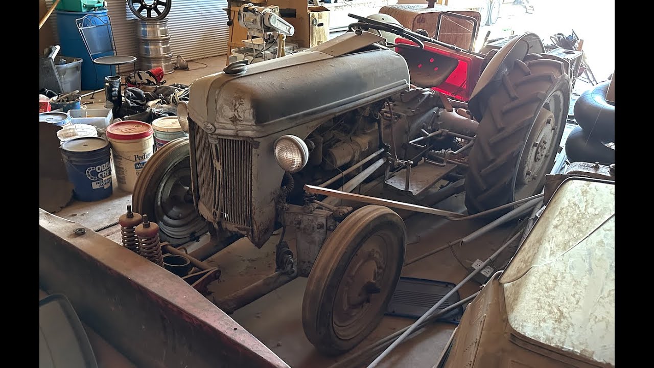 We bought my great grandpa's tractor!