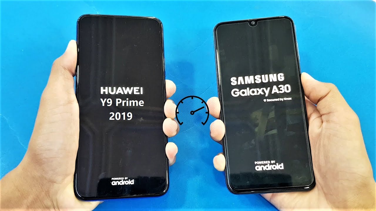 Huawei Y9 Prime (2019) vs Samsung Galaxy A30 - Speed Test!