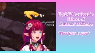 IRyS did her best in Echoes of Ainclad Challenge 🫳 [hololive EN] [hololive Promise] 