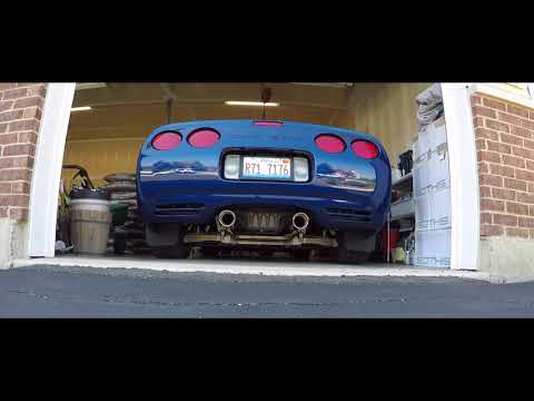 2004 Corvette Z06 Borla ATAK exhaust vs Borla S-Type II exhaust part 140427