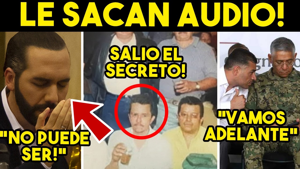 PANICO TOTAL! SACAN AUDIO A BUKELE, EMBARRADO HASTA EL CUELLO. EJERCITO DECISION DE ULTIMA HORA. HOY