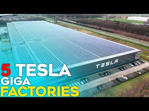 Elon Musk Reveals 5 NEW Tesla Giga Factories (Tesla | Elon Musk | Technology)