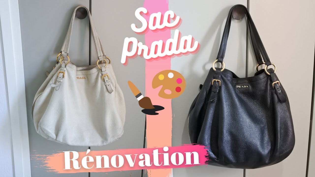 DIY • Je rénove un SAC DE LUXE PRADA d'occasion
