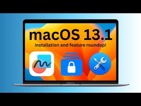 What's New with macOS Ventura 13.1? (Freeform and More!)