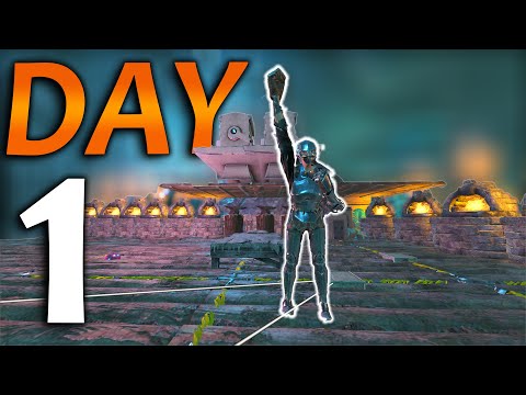 How I Solo Claimed A OP Rathole On Wipe Day On The Most Popular Cluster Ark Pvp