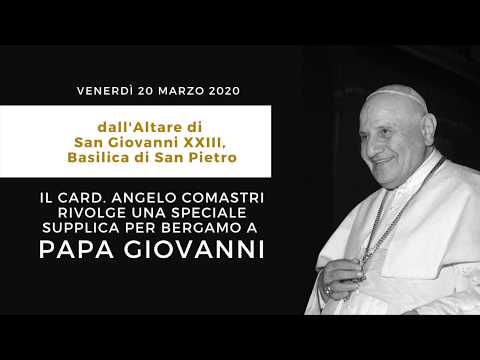 «Papa Giovanni, prega per la tua terra». La supplica del cardinale Comastri