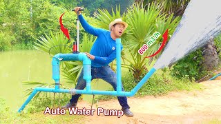 Download lagu Free electricity | I turn PVC pipe into a water pump at home free no need electricity power mp3