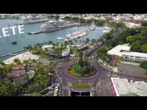 Vu du ciel : Découvrez la ville de Papeete Confinée !