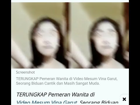 VIRAL VIDEO MESUM VINA GARUT