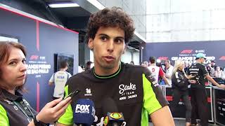 GABRIEL BORTOLETO FALA APÓS ACIDENTE SOFRIDO NA CORRIDA SPRINT | FÓRMULA 1