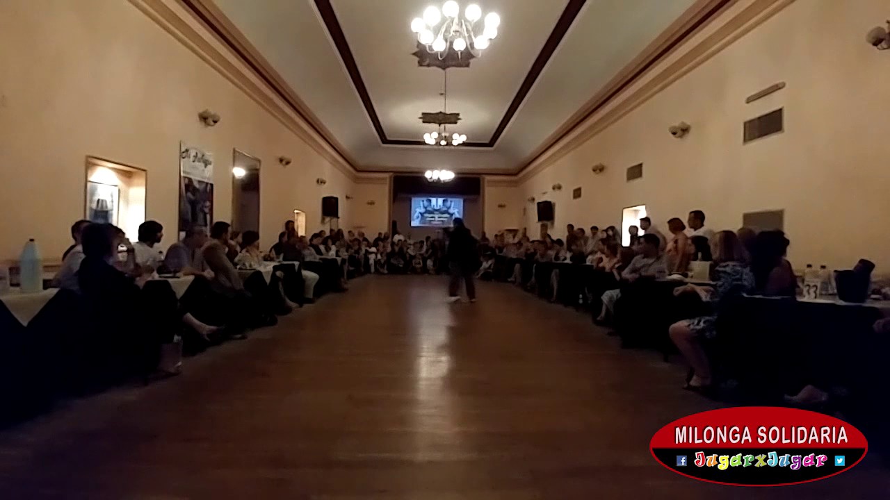 Virginia Cutillo y José Halfon 2 en Milonga Solidaria JugarxJugar