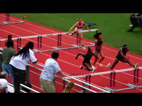 Women's 100m Hurdles Prelims Broward Elite Summer Open #1 June 10, 2022