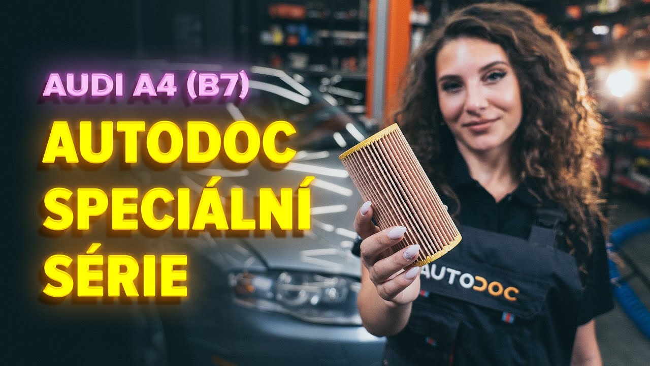 Jak vyměnit motorový olej a olejový filtr na Audi A4 B7 – návod k výměně