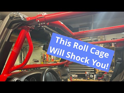 This Roll Cage Will SHOCK You! - Smittybilt Jeep JK Roll Cage Review