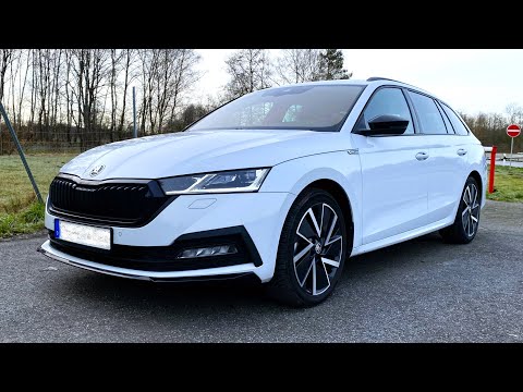 2022 Skoda Octavia Combi Sportline 2.0 TDI - pov test drive