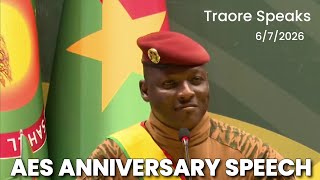 Ibrahim Traore addresses AES on 2nd Anniversary of Confederation