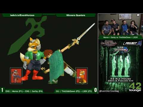 Construct 85 - EHG | Moros + EHG | Gerby vs GG | ThisSideDown + LSDX - Melee Doubles WQ