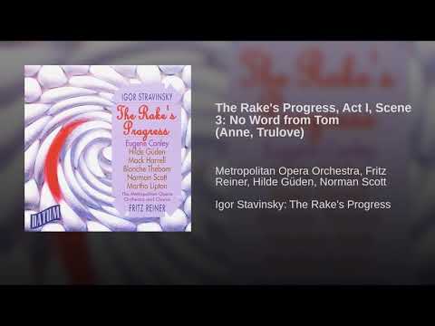 The Rake's Progress, Act I, Scene 3: No Word from Tom (Anne, Trulove)