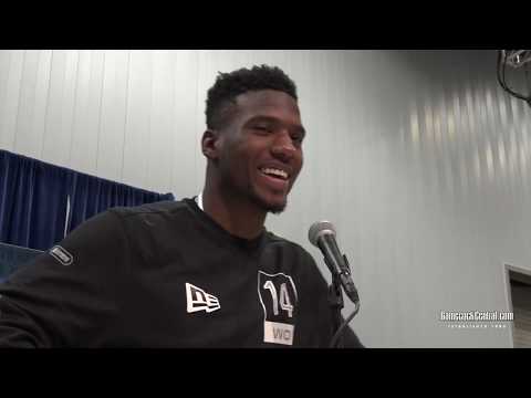 Bryan Edwards at the NFL Combine, South Carolina Gamecocks