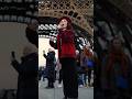 Incredible Performance Of Ce Monde With Lou Tim And Indiya In Front Of The Eiffel Tower 🥹