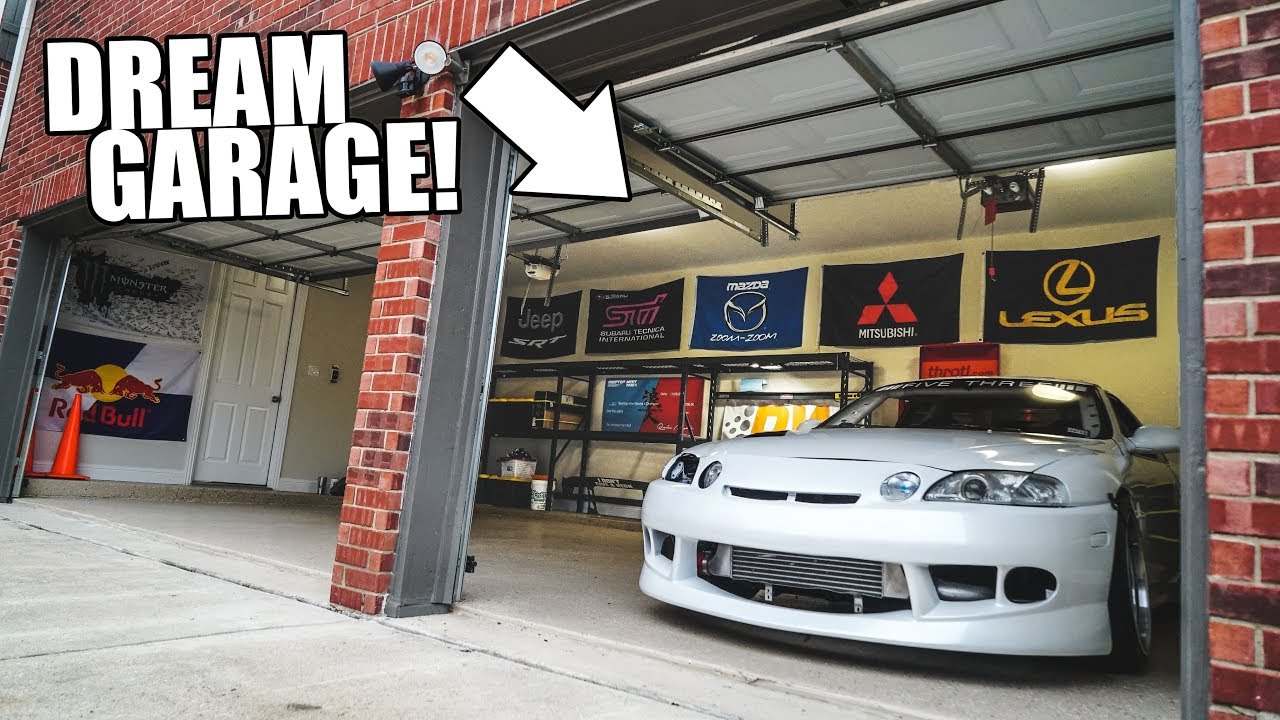 SETTING UP THE DREAM GARAGE!