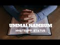 UMMAI NAMBUM Joseph Aldrin WhatsApp Status