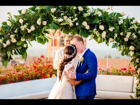BODA ANDREA & PETER- WEDDING IN CARTAGENA DE INDIAS ( 4k VERSION)- BODAS HOTEL MOVICH