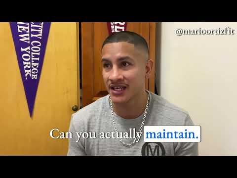 Mario Ortiz Fitness video.