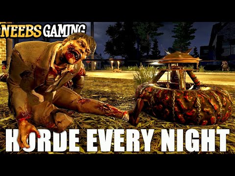 Blade Traps...Horde Every Night - 7d2d