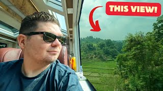 Indonesia’s AWESOME $43 PANORAMIC Train - Jakarta to Bandung