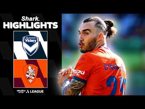 Melbourne Victory v Brisbane Roar – SHARK HIGHLIGHTS | Isuzu UTE A-League 2025-26 | Round 17