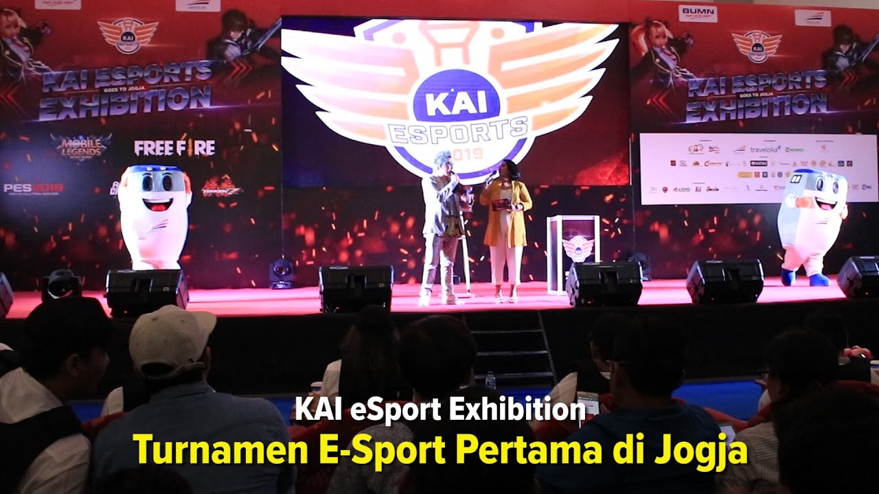 Rangkul Generasi Milenial, PT KAI Gelar Turnamen E-Sport Pertama di Jogja