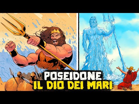 Poseidon: The Mighty God of the Sea - Illustrated History and Mythology