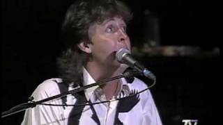 Paul McCartney - "C´mon People" - Live in Chile 1993.