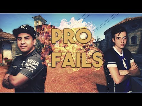 CS:GO TOP 10 PRO FAILS ! | ft. Shox, Pasha, Guardian , KennyS, Coldzera And more.