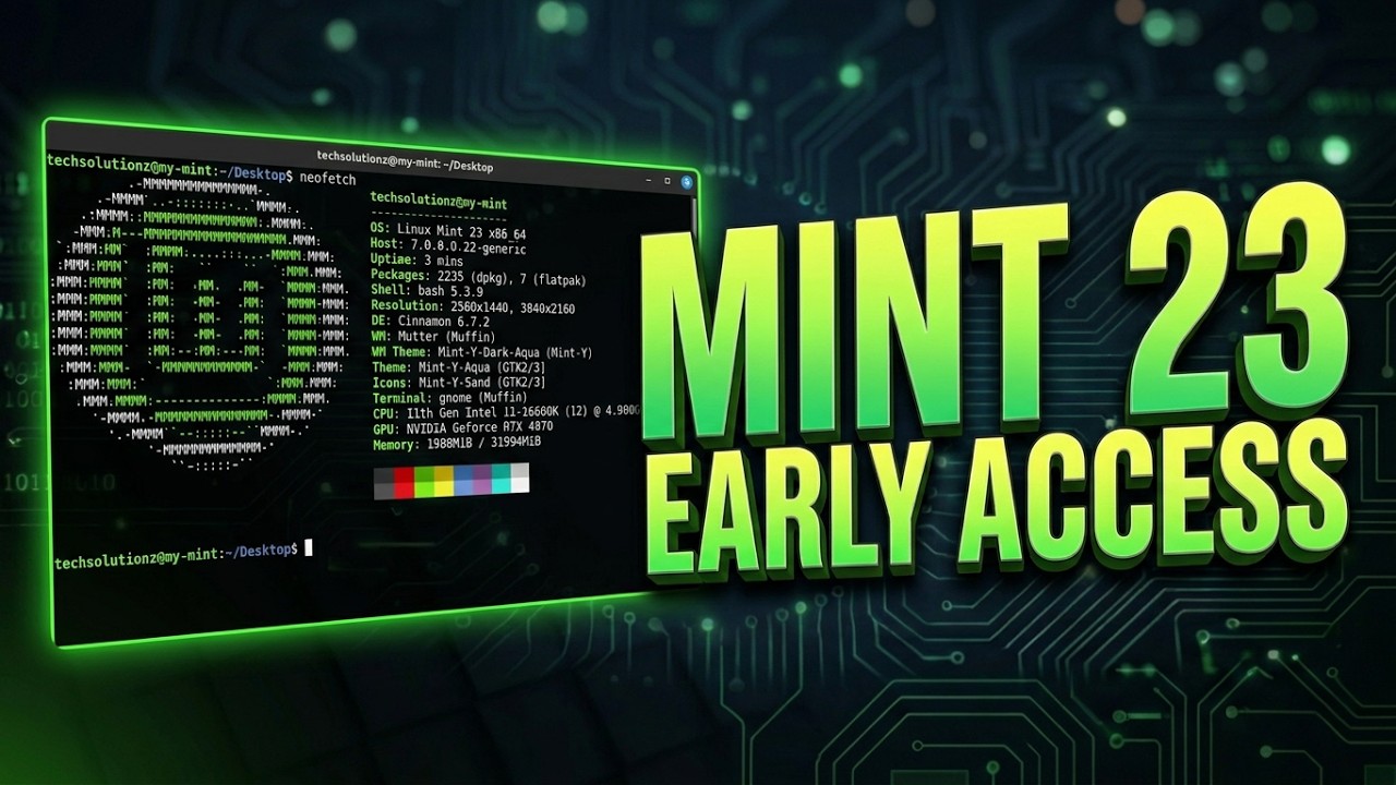 How I Upgraded Linux Mint 22.3 to Linux Mint 23 (Alfa) Before Release – Mint 23 Alfa First Look