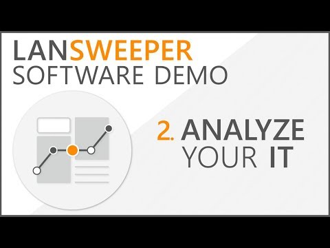 Lansweeper Software Demo Tutorial | Part 2 - Analyze