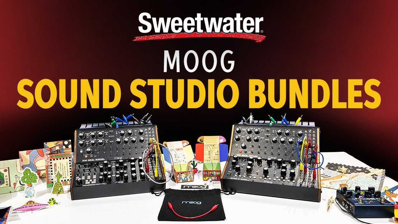 Moog Sound Studio Bundles Demo â€” Daniel Fisher - YouTube
