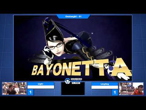 Onslaught 91 - Grand Finals: Light (Fox) vs LingLing (Bayonetta)