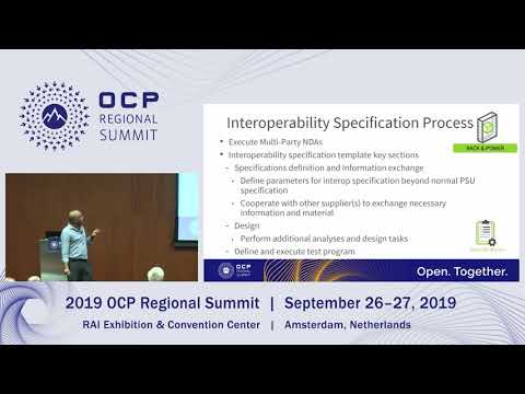 OCPREG19 - Multi vendor Interop Specification Review