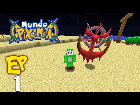 Pixelmon World 3 - EP1 - Shiny on My First Day!