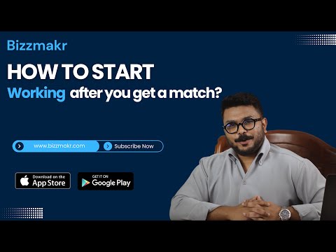 How to start working after you get a match?