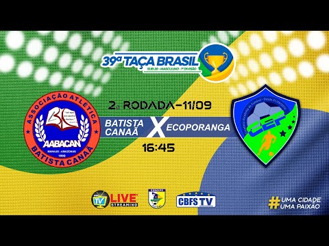 Batista Canaã X Ecoporanga - Taça Brasil Sub-20 Masc. 1ª Divisão #futsal #sergipe