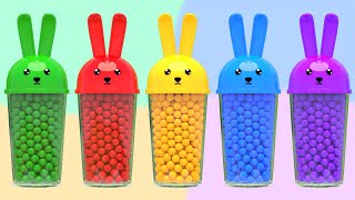 Surprise Color bottle | John Jacob Jingleheimer Schmidt | Nursery Rhymes &amp; Kids Songs | Kindergarten