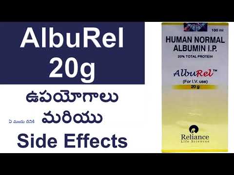 Human albumin alburel injection, 20%/100 ml