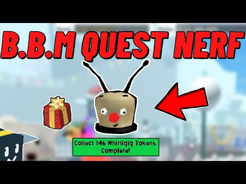 BBM Quest Got NERFED! Easy to make NOW! Bee Swarm Simulator