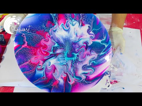 105. Sheleeart - **Sound On**  Watch me trial this new way to create blooms on a bigger board